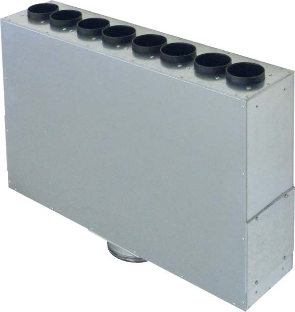 Luftverteiler aus Blech MF-BV63-125-8