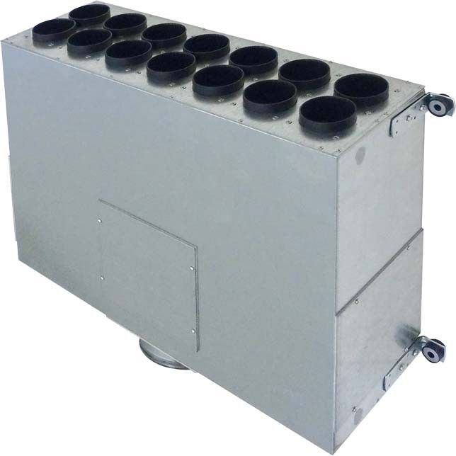 Luftverteiler aus Blech MF-BV63-160-14