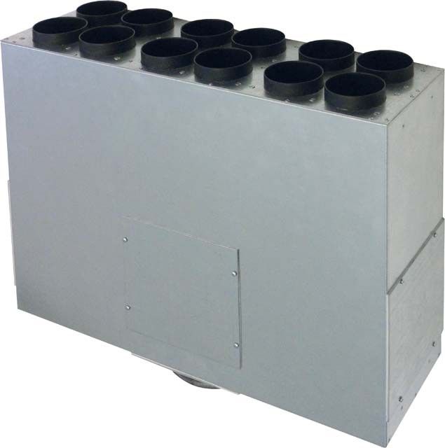 Luftverteiler aus Blech MF-BV75-160-12