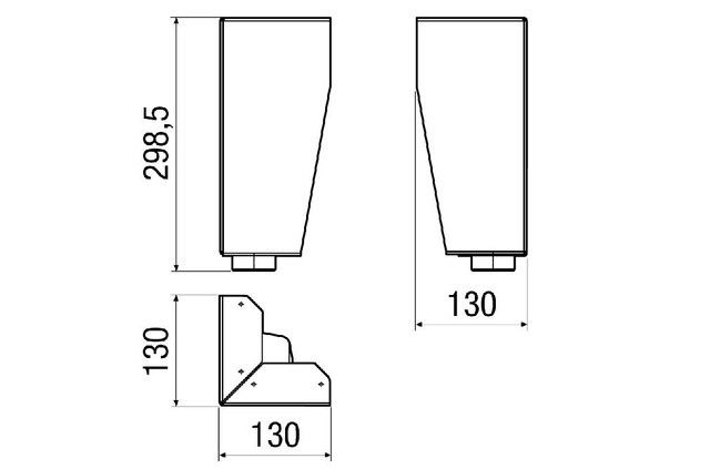 Montagefüße WS-MF 320/470