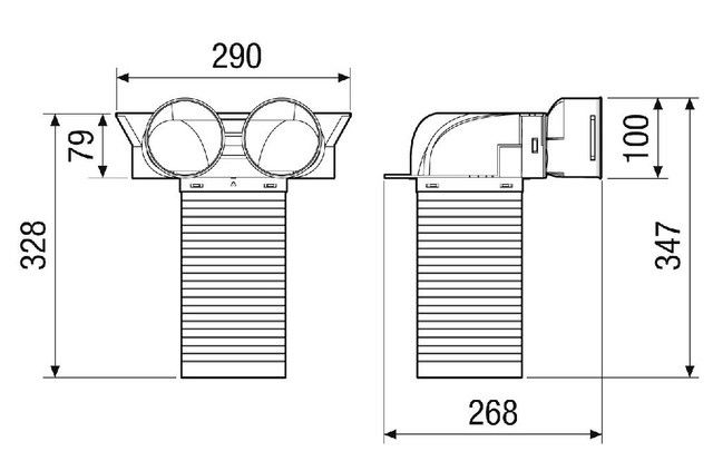 Umlenkstück MA-U2-90