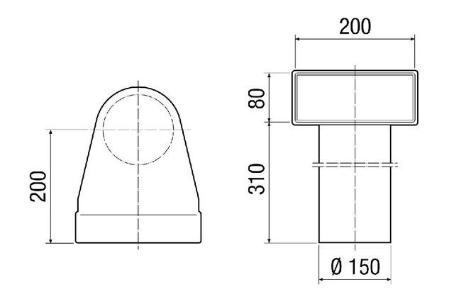 Winkel MF-WL150 80/200