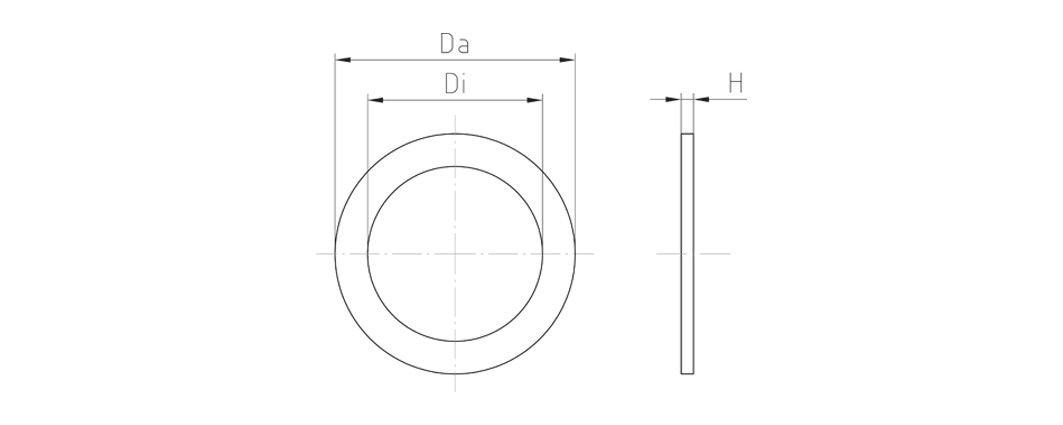 Anschlussgewinde-Dichtring 3M20-CD/1.5