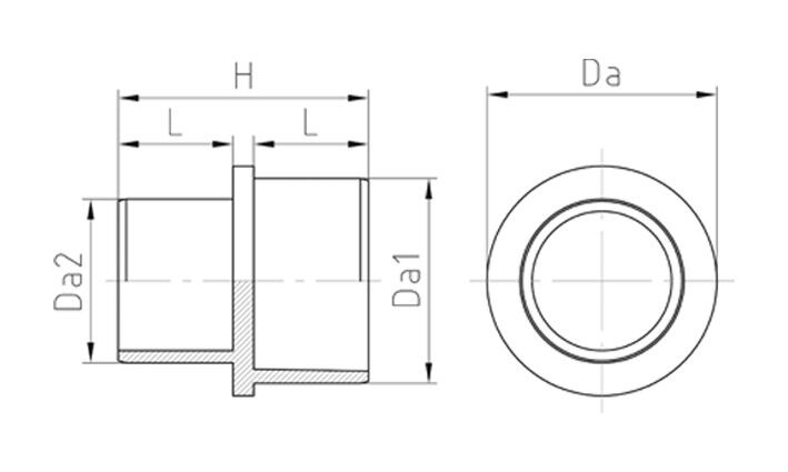 PA-Stopfen für WJ-D VPA 5/SW