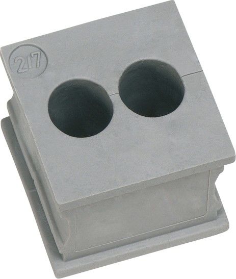 Kabeldurchführungstülle KT 2/5 sw Kabeldurchführungstülle KT 2/5 sw