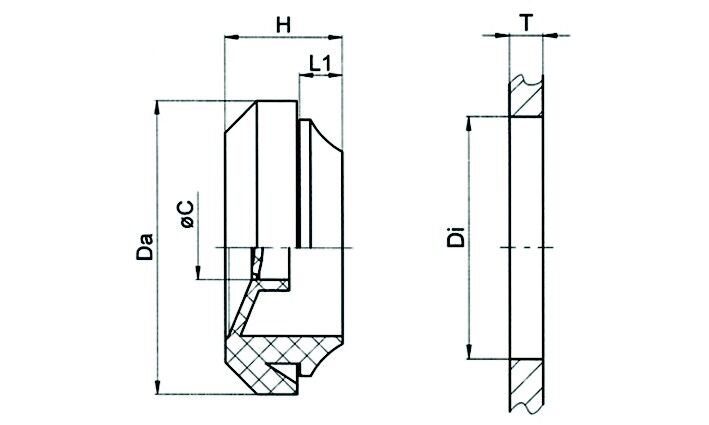 Dichtungsdurchführung TPE G505-1025-02