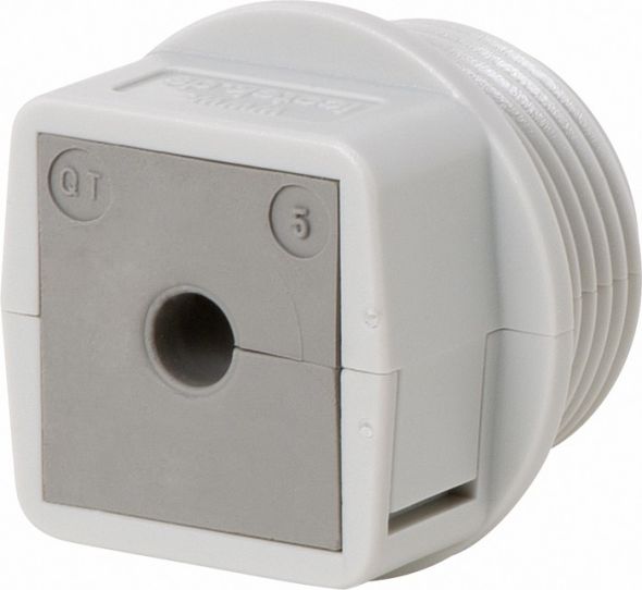 Kabelverschraubung QVT Click 25 grau Kabelverschraubung QVT Click 25 grau