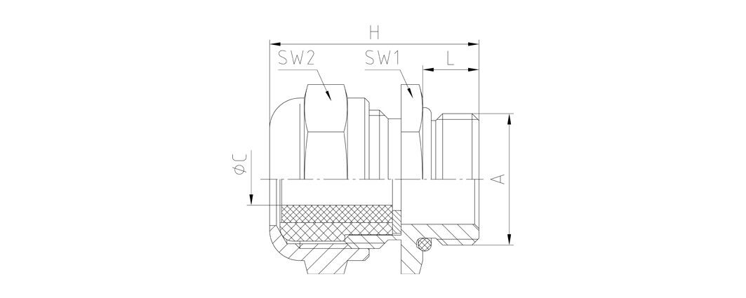 Kabelverschraubung 101048