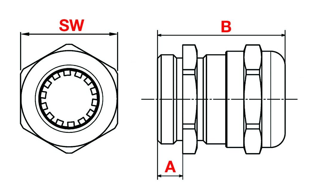 Kabelverschraubung 951201626