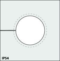 Blindtülle QTMB 20-23 groß grau