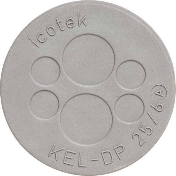 Kabeldurchführungsplatte KEL-DP 25/4 A grau Kabeldurchführungsplatte KEL-DP 25/4 A grau