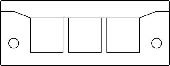 Kabeleinführungsleiste KEL-QUICK-E3