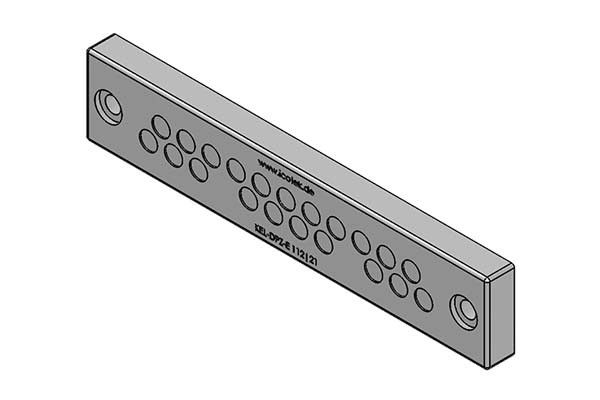 Kabeldurchführungsplatte KEL-DPZ-E 112/21