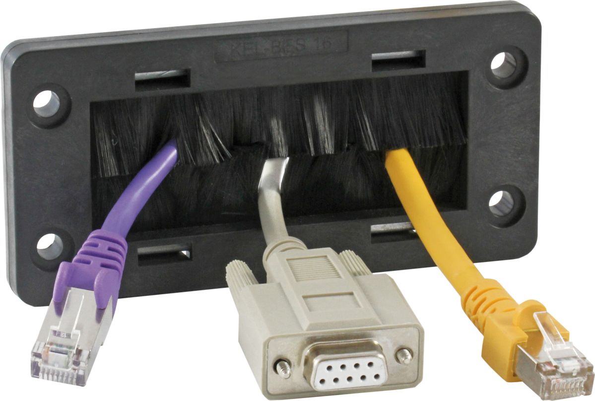 Kabeldurchlass KEL-BES-S 24 schwarz