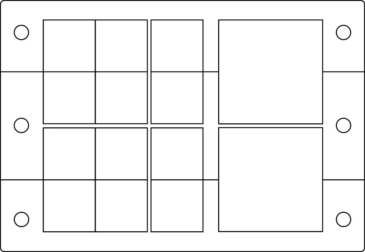 Kabeleinführungsleiste KEL 24/14-MT schwarz
