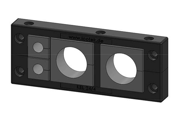 Kabeleinführungsleiste KEL 24/4