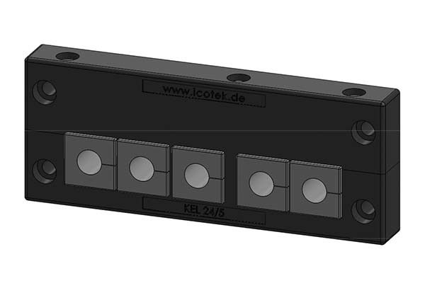 Kabeleinführungsleiste KEL 24/5