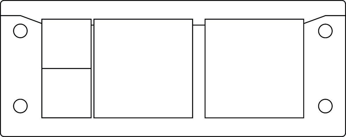 Kabeleinführungsleiste KEL-Quick 24/4