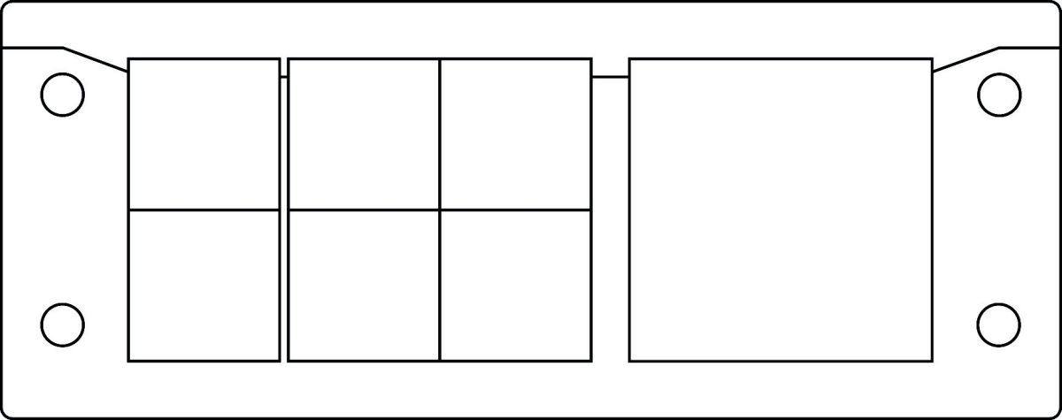 Kabeleinführungsleiste KEL-Quick 24/7