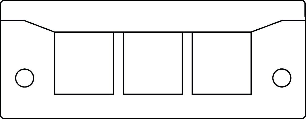 Kabeleinführungsleiste KEL-QUICK-E3