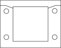 Kabeleinführungsleiste KEL-U-B1