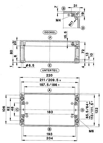 Aluminium Gehäuse GEH.CA-240 C_UL_US