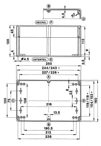 Polycarbonatgehäuse GEH.CT-911