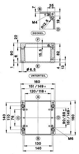 Aluminium Gehäuse GEH.CA-270 C_UL_US Aluminium Gehäuse GEH.CA-270 C_UL_US