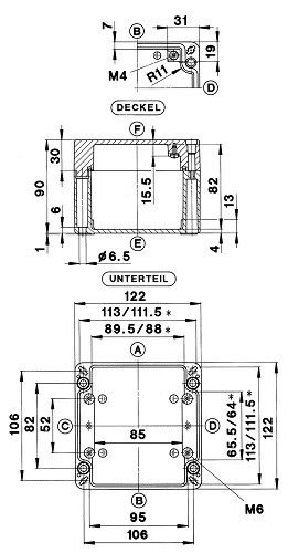Aluminiumgehäuse GEH.CA-215