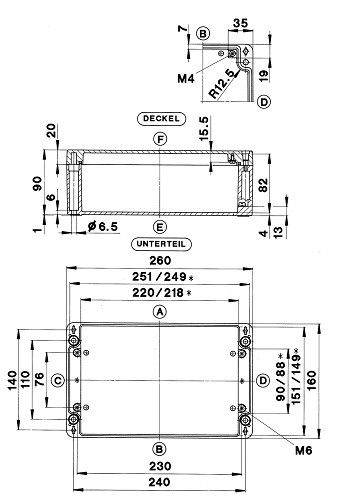 Aluminiumgehäuse GEH.CA-290
