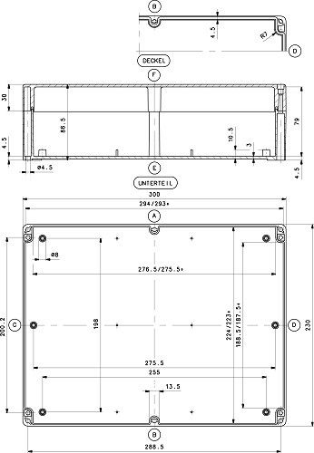Polycarbonatgehäuse GEH.CT-871 T Polycarbonatgehäuse GEH.CT-871 T