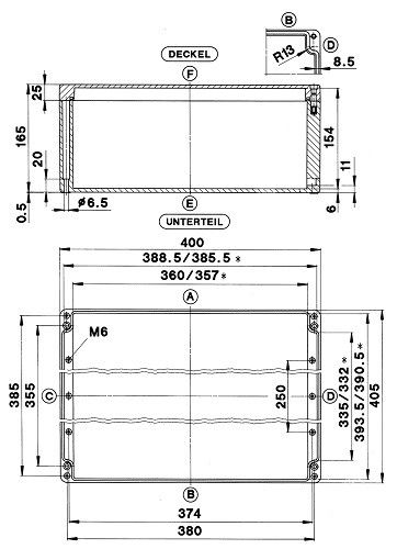 Polyestergehäuse GEH.CPG-460 Polyestergehäuse GEH.CPG-460