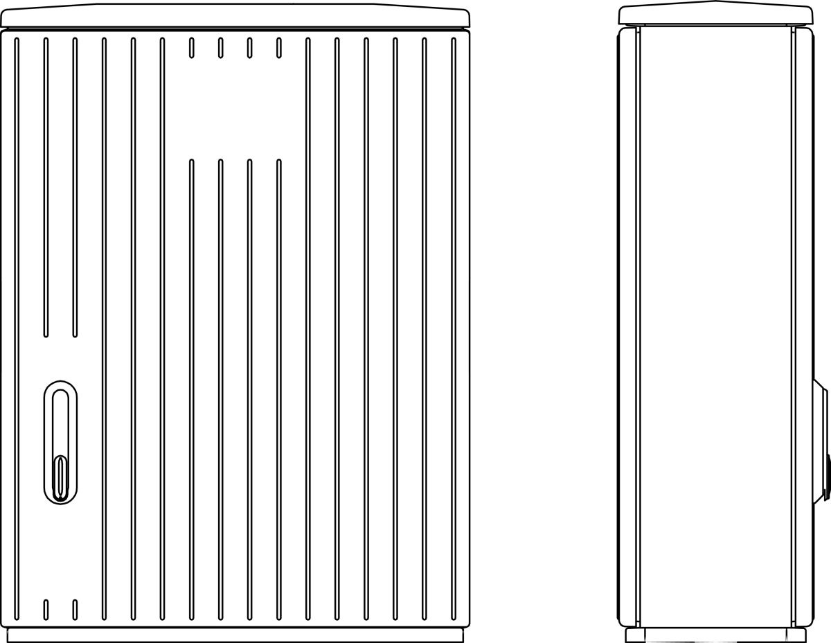 Kabelverteilerschrank A850 850-1DSMO#10031355