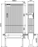 Anschlusssäule SL207VT