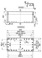ABS-Gehäuse GEH.CT-802 T