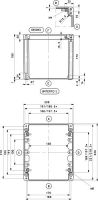 Aluminium Gehäuse GEHCA-360UNLVKS-SET