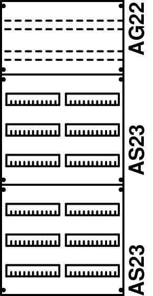 Verteilerfeld 2V43KA