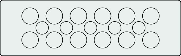 Kabeldurchführungsplatte KEL-DP 24/17 A grau