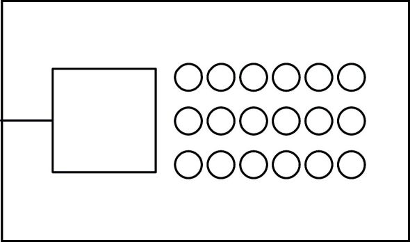 Kabeleinführungsleiste KEL-QTA 10/1-DP18 A Kabeleinführungsleiste KEL-QTA 10/1-DP18 A