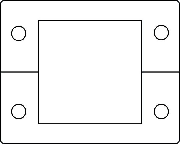 Kabeleinführungslsite KEL-B1 schwarz