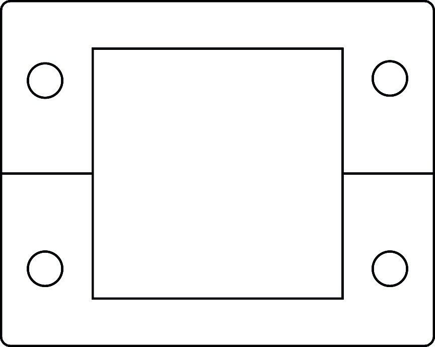 Kabeleinführungslsite KEL-B1 schwarz