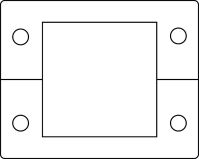 Kabeleinführungslsite KEL-B1 schwarz
