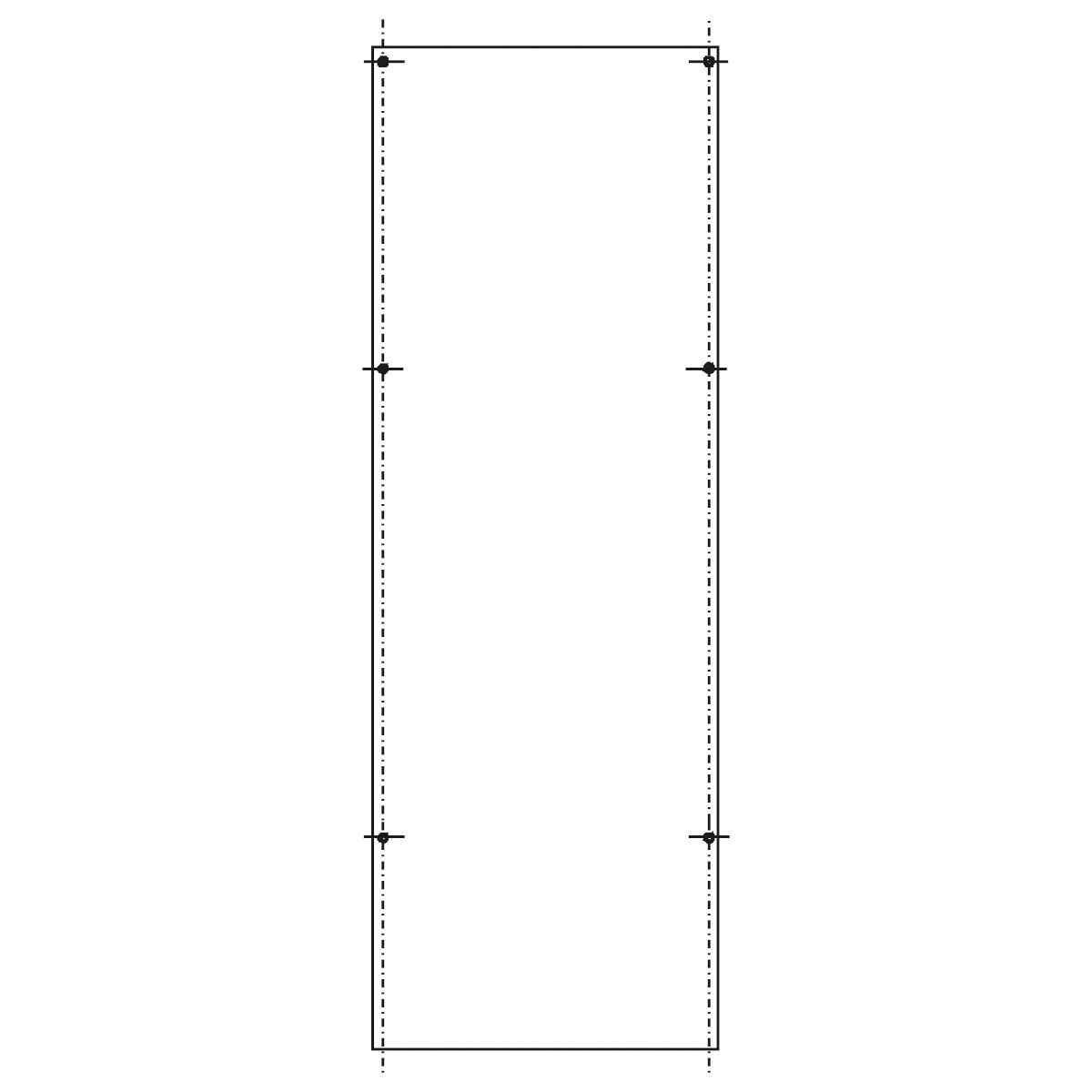 PVC-Montageplatte AS-162 SY47434M