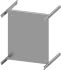 SIVACON S4 Montageplatte 8PQ3000-2BA18