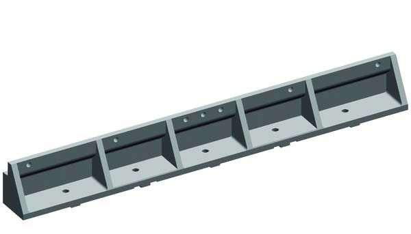 Sammelschienenhalter ZX640 Sammelschienenhalter ZX640