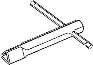 Dreikantschlüssel 8198/1-M5