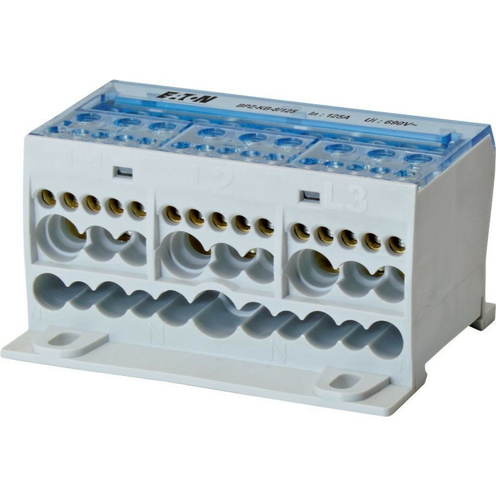 Klemmenblock 4polig 125A BPZ-KB-8/125 Klemmenblock 4polig 125A BPZ-KB-8/125