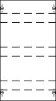 Reihenklemmen-Modul MBK108K