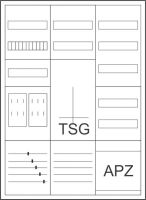 Zähler-Komplettschrank ZSD2ZTV1100BKEI/APZ