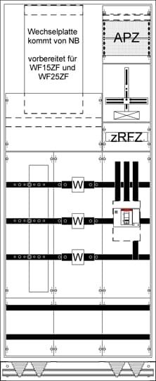 Mess- und Wandlerschrank WX32K4S